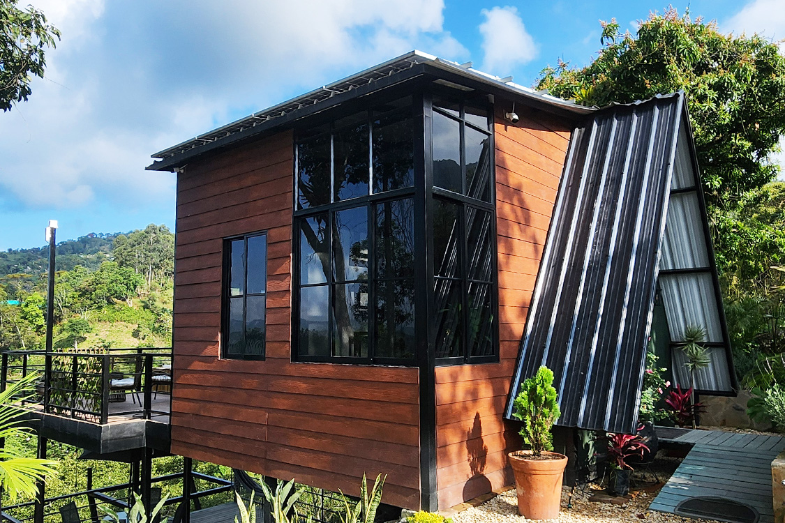 Cabaña rodeada de naturaleza en La Vega.